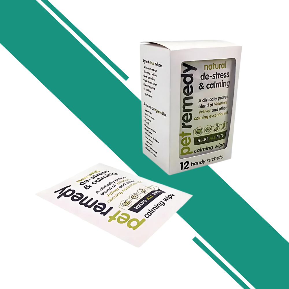 Pet Remedy Calming Wipes – Pack of 12